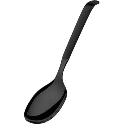 Amefa BUFFET Servierlöffel schmal Buffetlöffel Edelstahl Löffel zum Servieren Servierbesteck 18/10 Edelstahl satiniert schwarz Länge: 25,9 cm Amefa BUFFET Servierlöffel schmal Buffetlöffel Edelstahl Löffel zum Servieren Servierbesteck 18/10 Edelstahl satiniert schwarz Länge: 25,9 cm