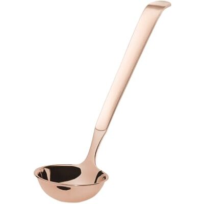 Amefa BUFFET Portionsvorleger groß Soßenkelle Saucenlöffel für Catering Schöpfkelle Servierbesteck 18/10 Edelstahl satiniert kupfer Länge: 26 cm Amefa BUFFET Portionsvorleger groß Soßenkelle Saucenlöffel für Catering Schöpfkelle Servierbesteck 18/10 Edelstahl satiniert kupfer Länge: 26 cm