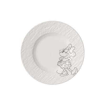 Villeroy & Boch Manufacture Rock blanc – Mickey Mouse – Frühstücks-/ Dessertteller, weiß, spülmaschinenfest & mikrowellensicher, Schieferoptik mit Disney Mickey Mouse Kreidedekor, Premium Porzellan Villeroy & Boch Manufacture Rock blanc – Mickey Mouse – Frühstücks-/ Dessertteller, weiß, spülmaschinenfest & mikrowellensicher, Schieferoptik mit Disney Mickey Mouse Kreidedekor, Premium Porzellan