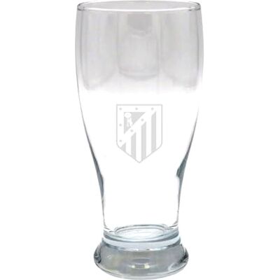 CYPBRANDS – Atlético de Madrid, Bierglas, Glas, langlebig und spülmaschinen- und mikrowellengeeignet, Fassungsvermögen 565 ml, offizielles Produkt CYPBRANDS – Atlético de Madrid, Bierglas, Glas, langlebig und spülmaschinen- und mikrowellengeeignet, Fassungsvermögen 565 ml, offizielles Produkt