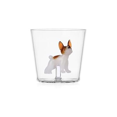 Ichendorf Milano Tumbler French Bulldog, Kollektion Dogs, 30 cl, Borosilikatglas, handgefertigt Ichendorf Milano Tumbler French Bulldog, Kollektion Dogs, 30 cl, Borosilikatglas, handgefertigt