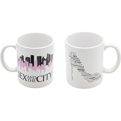 Joytoy Sex & The City Keramiktasse 320 ml in Geschenkpackung 12x9x10 cm, White Joytoy Sex & The City Keramiktasse 320 ml in Geschenkpackung 12x9x10 cm, White