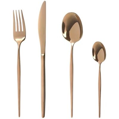 Royal - Champagne - Edelstahl - 24tlg - Besteckset Royal - Champagne - Edelstahl - 24tlg - Besteckset