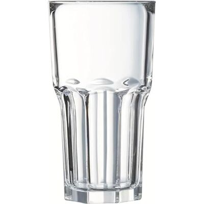 Arcoroc Kollektion Granity 6 hohe Gläser 46 cl aus gehärtetem Glas, stapelbar Modernes Design, ideal für Cocktails Verstärkte Verpackung, für den Online-Verkauf geeignet Arcoroc Kollektion Granity 6 hohe Gläser 46 cl aus gehärtetem Glas, stapelbar Modernes Design, ideal für Cocktails Verstärkte Verpackung, für den Online-Verkauf geeignet