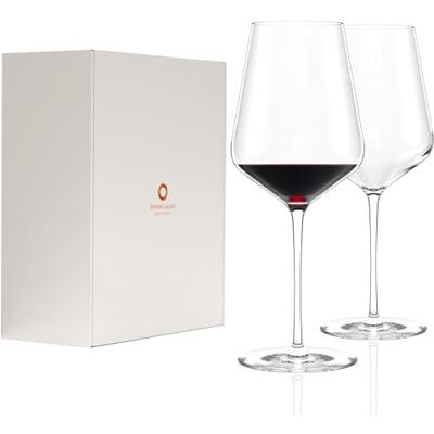 Stölzle Lausitz Bordeaux Glas Starlight 2er-Set I 675ml Rotweingläser optimal für Bordeauxwein I Extra Dünne Bordeauxgläser I Spühlmaschinenfeste Weinkelche mit maximaler Geschmacksentfaltung Stölzle Lausitz Bordeaux Glas Starlight 2er-Set I 675ml Rotweingläser optimal für Bordeauxwein I Extra Dünne Bordeauxgläser I Spühlmaschinenfeste Weinkelche mit maximaler Geschmacksentfaltung