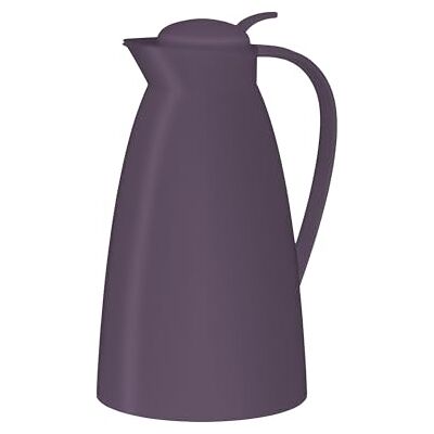 alfi ECO 1,0l, lila, Isolierkanne mit hygienischem Hartglaseinsatz aus Kunststoff, Drehverschluss mit bequemer Drucktaste, Ausgießen mit einer Hand, ideal als Kaffeekanne, Teekanne, BPA-frei alfi ECO 1,0l, lila, Isolierkanne mit hygienischem Hartglaseinsatz aus Kunststoff, Drehverschluss mit bequemer Drucktaste, Ausgießen mit einer Hand, ideal als Kaffeekanne, Teekanne, BPA-frei