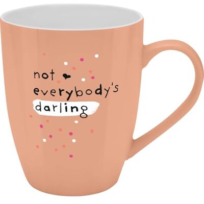 H:)PPY life H:) PPY life Becher mit Motiv "Darling" Tasse mit Spruch, New Bone China Porzellan, 35 cl, mit Geschenkbaderole lustiges Geschenk, Geburtstag 74191 H:)PPY life H:) PPY life Becher mit Motiv "Darling" Tasse mit Spruch, New Bone China Porzellan, 35 cl, mit Geschenkbaderole lustiges Geschenk, Geburtstag 74191