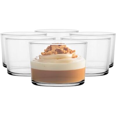 Glasmark KROSNO 1992 Dessertgläser 6er Set 170 ml Aus Glas Eisbecher Gläser Eisschalen Dessertschalen Spülmaschinenfest Glasmark KROSNO 1992 Dessertgläser 6er Set 170 ml Aus Glas Eisbecher Gläser Eisschalen Dessertschalen Spülmaschinenfest