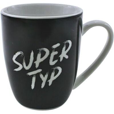 Dekohelden24 Kaffeebecher/Tasse aus Porzellan, Motiv: Supertyp. Größe H/Ø: 9,8 x 8,2 cm, Fassungsvermögen 250 ml, Spülmaschinengeeignet. Dekohelden24 Kaffeebecher/Tasse aus Porzellan, Motiv: Supertyp. Größe H/Ø: 9,8 x 8,2 cm, Fassungsvermögen 250 ml, Spülmaschinengeeignet.