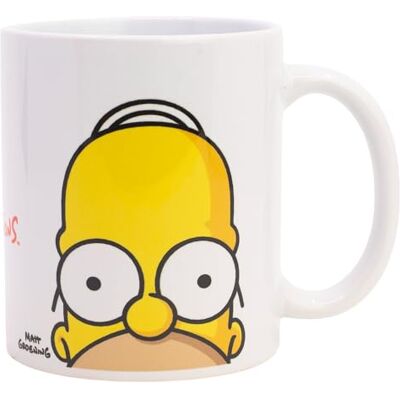 Stor Keramiktasse Die Simpsons 325ml Frühstückstasse mit Originalem Sublimationsdruck Offizielles Marvel Produkt Ideal für Kaffee und Tee Stor Keramiktasse Die Simpsons 325ml Frühstückstasse mit Originalem Sublimationsdruck Offizielles Marvel Produkt Ideal für Kaffee und Tee