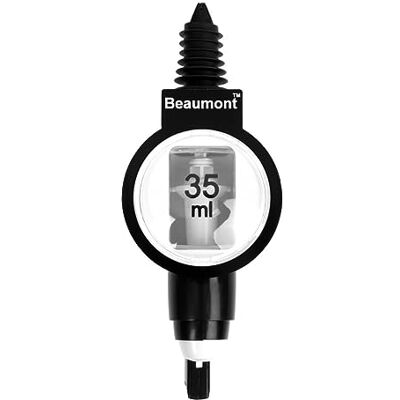 Beaumont Bar-Optik-Spender 35ml, schwarz-weiß, für den professionellen Einsatz in der Bar oder zu Hause, Alkohol-Optik-Spender, präzise Messung, auslaufsichere Gummidichtung, Verwendung mit einer Vielzahl von Flaschen, T415 Beaumont Bar-Optik-Spender 35ml, schwarz-weiß, für den professionellen Einsatz in der Bar oder zu Hause, Alkohol-Optik-Spender, präzise Messung, auslaufsichere Gummidichtung, Verwendung mit einer Vielzahl von Flaschen, T415