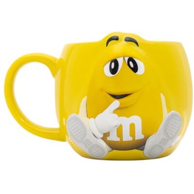 M&M'S COLLECTION M&M’S Becher – Gelbe Tasse mit dem M&M’S Charakter – Originelles Geschenk zum Freude bereiten oder Danken M&M'S COLLECTION M&M’S Becher – Gelbe Tasse mit dem M&M’S Charakter – Originelles Geschenk zum Freude bereiten oder Danken