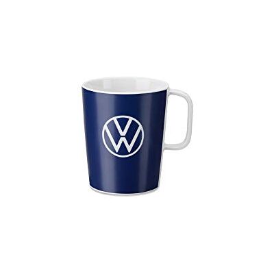 Volkswagen 000069601BR Tasse Becher Kaffeetasse Logo Porzellan blau, mit VW Logo Volkswagen 000069601BR Tasse Becher Kaffeetasse Logo Porzellan blau, mit VW Logo