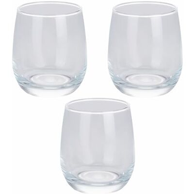 GALILEO Evelyn Sibilla Wassergläser, transparent, 350 ml, 3 Stück GALILEO Evelyn Sibilla Wassergläser, transparent, 350 ml, 3 Stück