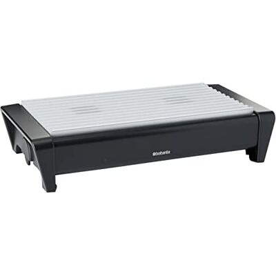 Brabantia 477140 Nahrungswärmer - 2 Brenner - Matt Schwarz & Grauer Grill Brabantia 477140 Nahrungswärmer - 2 Brenner - Matt Schwarz & Grauer Grill