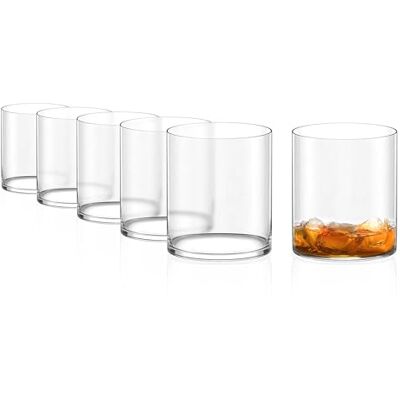 Stölzle Lausitz Whiskygläser O.F. Kyoto Bar 6er-Set 435 ml – Elegante Whisky Tumbler in zeitlosem Design – Whisky Gläser aus bleifreiem Kristallglas – Spülmaschinengeeignet & stoßfest, Made in Germany Stölzle Lausitz Whiskygläser O.F. Kyoto Bar 6er-Set 435 ml – Elegante Whisky Tumbler in zeitlosem Design – Whisky Gläser aus bleifreiem Kristallglas – Spülmaschinengeeignet & stoßfest, Made in Germany