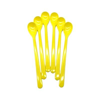 Kimmel Mehrzwecklöffel 18 cm Joghurtlöffel Eislöffel Cocktaillöffel 6 Stück Mehrweg Kunststoff Gelb Kimmel Mehrzwecklöffel 18 cm Joghurtlöffel Eislöffel Cocktaillöffel 6 Stück Mehrweg Kunststoff Gelb