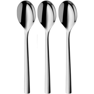 Silit Trend Menülöffel Set 21,2 cm, 3-teilig, polierter Edelstahl, rostfrei, Esslöffel, Suppenlöffel, kratzbeständig, spülmaschinenfest, langlebig Silit Trend Menülöffel Set 21,2 cm, 3-teilig, polierter Edelstahl, rostfrei, Esslöffel, Suppenlöffel, kratzbeständig, spülmaschinenfest, langlebig