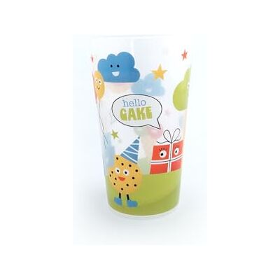 VelaHub , 20 Stück Plastic Mehrwegbecher, 300 ml bruchsichere Trinkbecher, für Getränkepartys und Events, mit Motiv Kindergeburtstad VelaHub , 20 Stück Plastic Mehrwegbecher, 300 ml bruchsichere Trinkbecher, für Getränkepartys und Events, mit Motiv Kindergeburtstad