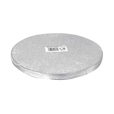 dekora Tortenunterlage Rund Torten- oder Kuchenplatte Rund Silber 25 cm, 540226 dekora Tortenunterlage Rund Torten- oder Kuchenplatte Rund Silber 25 cm, 540226