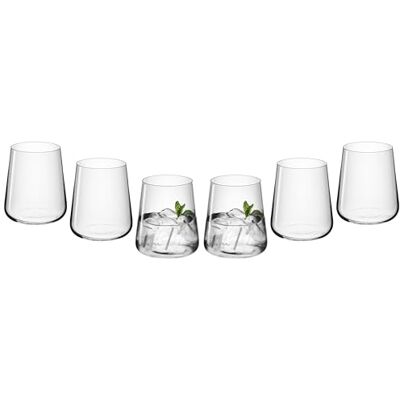 Gerlach 1760 Gläser Set 6 Stück 430 ml Trinkgläser Wassergläser Cocktailgläser Saftgläser Glas Dessert Spülmaschinenfest Modern Gerlach 1760 Gläser Set 6 Stück 430 ml Trinkgläser Wassergläser Cocktailgläser Saftgläser Glas Dessert Spülmaschinenfest Modern