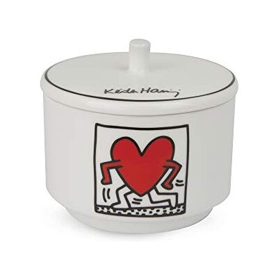 Egan Keith Haring Porzellan Zuckerdose - Produktart Egan Keith Haring Porzellan Zuckerdose - Produktart