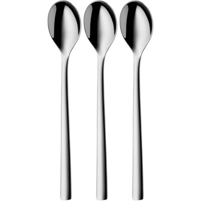 Silit Trend Latte Macchiato Löffel Set 3-teilig, lange Löffel 18,5 cm, Joghurtlöffel, Cromargan Edelstahl poliert, kratzbeständig, rostfrei, spülmaschinengeeignet Silit Trend Latte Macchiato Löffel Set 3-teilig, lange Löffel 18,5 cm, Joghurtlöffel, Cromargan Edelstahl poliert, kratzbeständig, rostfrei, spülmaschinengeeignet