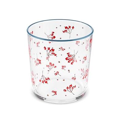 KARACA Neujahrs-Weihnachts Trinkgläser, Wassergläser 380 ml klares Trinkgeschirr, Küchengläser Geschenke für Frauen, 3-teilig Gläser Set, Metzgerbesen, Spülmaschinenfest KARACA Neujahrs-Weihnachts Trinkgläser, Wassergläser 380 ml klares Trinkgeschirr, Küchengläser Geschenke für Frauen, 3-teilig Gläser Set, Metzgerbesen, Spülmaschinenfest