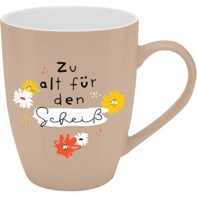 H:)PPY life H:) PPY life Becher mit Motiv "Zu alt" Tasse mit Spruch, New Bone China Porzellan, 35 cl, mit Geschenkbaderole lustiges Geschenk, Geburtstag 74192 H:)PPY life H:) PPY life Becher mit Motiv "Zu alt" Tasse mit Spruch, New Bone China Porzellan, 35 cl, mit Geschenkbaderole lustiges Geschenk, Geburtstag 74192