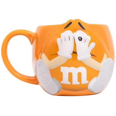 M&M'S COLLECTION M&M’S Becher – Orange Tasse mit dem M&M’S Charakter – Originelles Geschenk zum Freude bereiten oder Danken M&M'S COLLECTION M&M’S Becher – Orange Tasse mit dem M&M’S Charakter – Originelles Geschenk zum Freude bereiten oder Danken