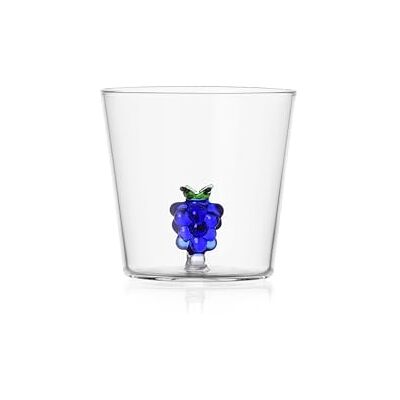 Ichendorf Milano Tumbler Traube, Kollektion Fruits & Flowers, 30 cl, Borosilikatglas, handgefertigt Ichendorf Milano Tumbler Traube, Kollektion Fruits & Flowers, 30 cl, Borosilikatglas, handgefertigt