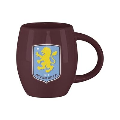 FOCO Offizielles Lizenzprodukt Aston Villa FC Klassischer Buchstabenmuster-Mug, Tasse-Becher FOCO Offizielles Lizenzprodukt Aston Villa FC Klassischer Buchstabenmuster-Mug, Tasse-Becher