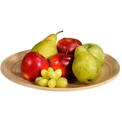 Kesper Obst- und Gebäckschale FSC®-Bambus flach Ø 32 cm nachhaltige Bambusschale für Obst, Snacks & Gebäck, dekorativ & robust 53020 Kesper Obst- und Gebäckschale FSC®-Bambus flach Ø 32 cm nachhaltige Bambusschale für Obst, Snacks & Gebäck, dekorativ & robust 53020