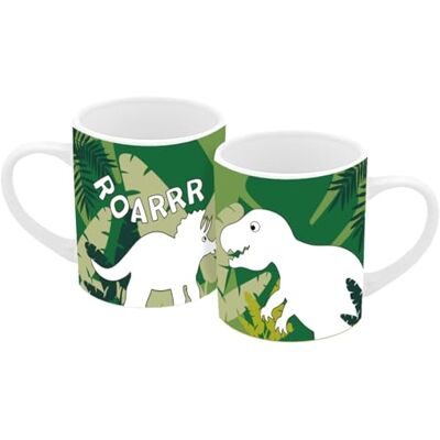 Gedalabels Ausmaltasse Dinos 250ml, Kindertasse, Tasse, Keramik, Anmalbar, DIY, T-Rex, Triceratops, Wildnis, zum Ausmalen Gedalabels Ausmaltasse Dinos 250ml, Kindertasse, Tasse, Keramik, Anmalbar, DIY, T-Rex, Triceratops, Wildnis, zum Ausmalen
