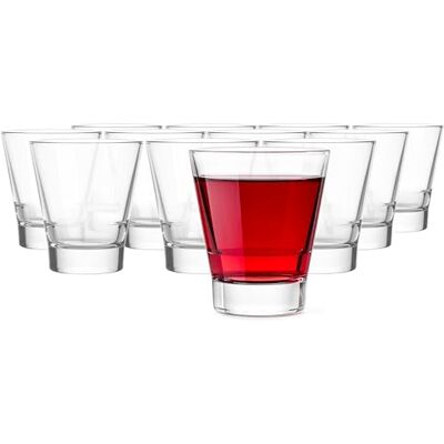Glasmark KROSNO 1992 Schnapsgläser Shotgläser mit Schwerem Boden Set 12 Stück 50 ml Transparent Spülmaschinenfest Glasmark KROSNO 1992 Schnapsgläser Shotgläser mit Schwerem Boden Set 12 Stück 50 ml Transparent Spülmaschinenfest