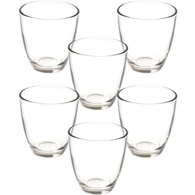 Tognana , Set mit 6 Gläsern 250 cc Tokyo, Glas, Transparent Tognana , Set mit 6 Gläsern 250 cc Tokyo, Glas, Transparent