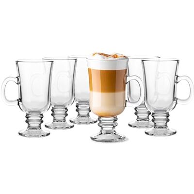 Glasmark KROSNO 1992 Glasmark Krosno Gläser 6er Set 0,2 Liter Kaffeegläser Teegläser Kaffee Tee Glas Irish Coffee Latte Macchiato Glühwein Gläser Trinkgläser Wassergläser Spülmaschinenfest Glasses 6 x 200 ML Glasmark KROSNO 1992 Glasmark Krosno Gläser 6er Set 0,2 Liter Kaffeegläser Teegläser Kaffee Tee Glas Irish Coffee Latte Macchiato Glühwein Gläser Trinkgläser Wassergläser Spülmaschinenfest Glasses 6 x 200 ML