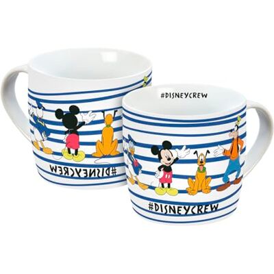 Gedalabels Tasse Mickey & Friends Crew 300ml, Porzellantasse, Kaffeetasse, Kindertasse, Mickey Mouse, Minnie Mouse, Mehrfarbig Gedalabels Tasse Mickey & Friends Crew 300ml, Porzellantasse, Kaffeetasse, Kindertasse, Mickey Mouse, Minnie Mouse, Mehrfarbig