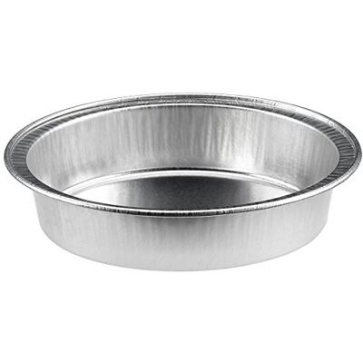 neoLab Aluminium Schale mit Verstärktem Rand, Silber, 28ml Kapazität, 64mm x 13mm, 100 Stück neoLab Aluminium Schale mit Verstärktem Rand, Silber, 28ml Kapazität, 64mm x 13mm, 100 Stück