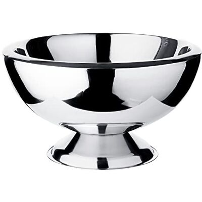 EDZARD Champagnerkühler Cadiz (Ø 43 cm, H 24 cm), Edelstahl hochglanzpoliert, doppelwandig, für 5 Flaschen – Sektkühler groß, Flaschenkühler, Weinkühler, Getränkekühler, Bowleschale, große Schale EDZARD Champagnerkühler Cadiz (Ø 43 cm, H 24 cm), Edelstahl hochglanzpoliert, doppelwandig, für 5 Flaschen – Sektkühler groß, Flaschenkühler, Weinkühler, Getränkekühler, Bowleschale, große Schale