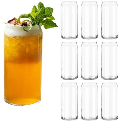Libbey 70463 Trinkglas, "GLASS CANS", 591 ml, 12er Set Libbey 70463 Trinkglas, "GLASS CANS", 591 ml, 12er Set