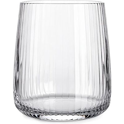Glasmark KROSNO 1992 Gläser Set 6 Stück Trinkgläser Wassergläser Geriffelt Transparent Spülmaschinenfest 320 ml Glasmark KROSNO 1992 Gläser Set 6 Stück Trinkgläser Wassergläser Geriffelt Transparent Spülmaschinenfest 320 ml