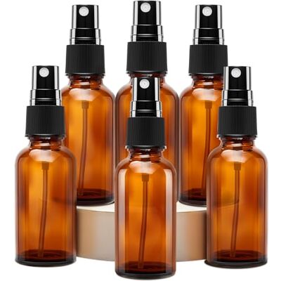 Elalove 30ml Sprayflaschen Braun Glas 6er Set Nachfüllbare Kleine Glas Sprühflasche Braunglas Zerstäuber mit Pipette Trichter Etiketten für ätherisches Öl Parfüm Kosmetik Aromatherapie Reise Elalove 30ml Sprayflaschen Braun Glas 6er Set Nachfüllbare Kleine Glas Sprühflasche Braunglas Zerstäuber mit Pipette Trichter Etiketten für ätherisches Öl Parfüm Kosmetik Aromatherapie Reise