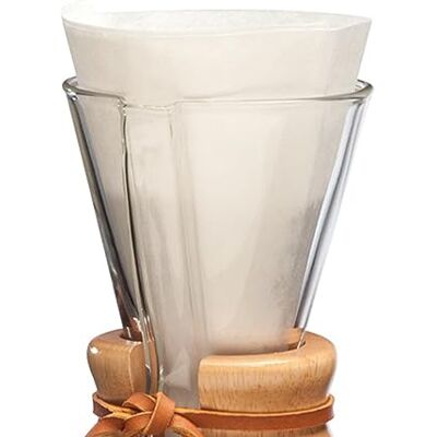 Chemex FP-2 Papierfilter, Karton mit 100 Filtern Für 3 Tassen Chemex FP-2 Papierfilter, Karton mit 100 Filtern Für 3 Tassen