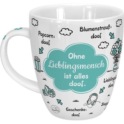Sheepworld 46508 Blaue Geschenk-Tasse - Wolke mit Schrift Sheepworld 46508 Blaue Geschenk-Tasse - Wolke mit Schrift