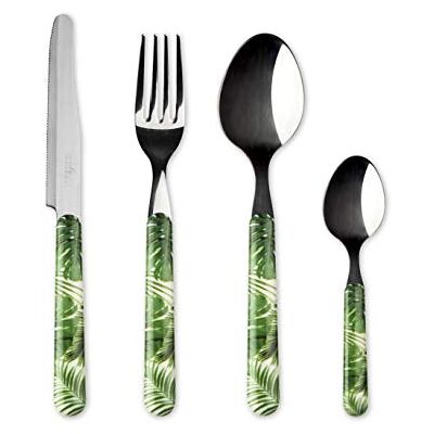 Excelsa Foliage Besteck-Set, 24-teilig, Edelstahl 18/0 Excelsa Foliage Besteck-Set, 24-teilig, Edelstahl 18/0