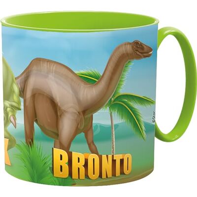 ALMACENESADAN , 5074 Becher mikrowellengeeignet, Fassungsvermögen 265 ml, wiederverwendbares Produkt (Dinosurio) ALMACENESADAN , 5074 Becher mikrowellengeeignet, Fassungsvermögen 265 ml, wiederverwendbares Produkt (Dinosurio)