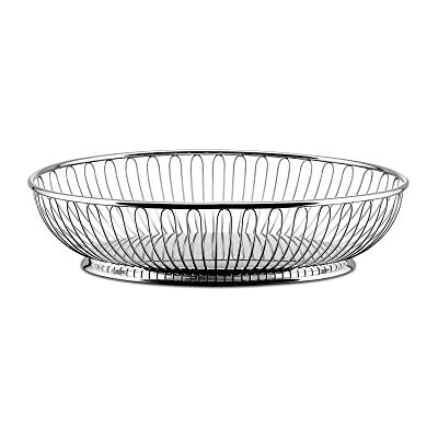 Alessi Drathkorb, oval aus Edelstahl Alessi Drathkorb, oval aus Edelstahl
