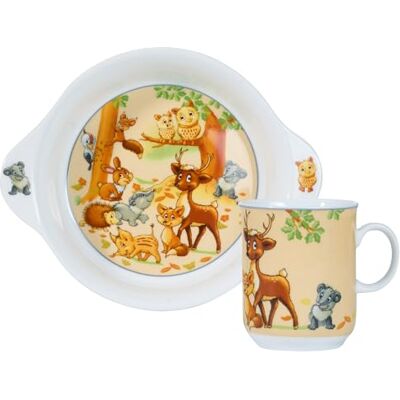 Ritzenhoff & Breker Kindergeschirr-Set Waldtiere 2-teilig Ritzenhoff & Breker Kindergeschirr-Set Waldtiere 2-teilig