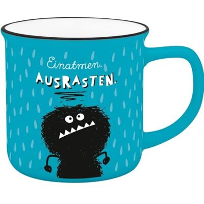 Sheepworld H:) PPY life Becher mit Motiv "Ausrasten" Lieblingsbecher aus Porzellan, Tasse mit Spruch, 35 cl, mit Geschenkbanderole Geschenk Freund, Freundin 74523 Sheepworld H:) PPY life Becher mit Motiv "Ausrasten" Lieblingsbecher aus Porzellan, Tasse mit Spruch, 35 cl, mit Geschenkbanderole Geschenk Freund, Freundin 74523